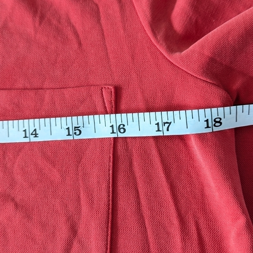 BCBGMaxazria Oversized Shirt dress with collar Blakely Vintage Red Berry Size XS - Picture 6 of 8